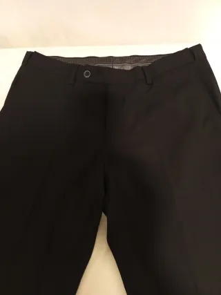 Traje negro hombre talla 52