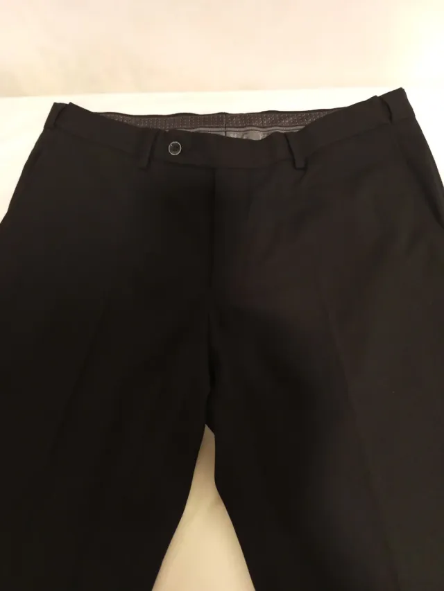 Traje negro hombre talla 52