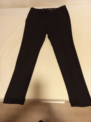 Traje negro hombre talla 52