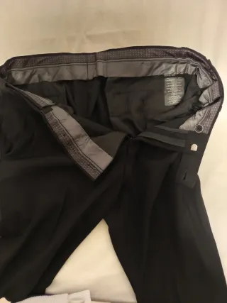 Traje negro hombre talla 52