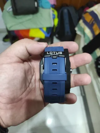 Reloj Lotus Cronógrafo Azul Negro