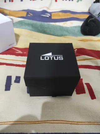 Reloj Lotus Cronógrafo Azul Negro