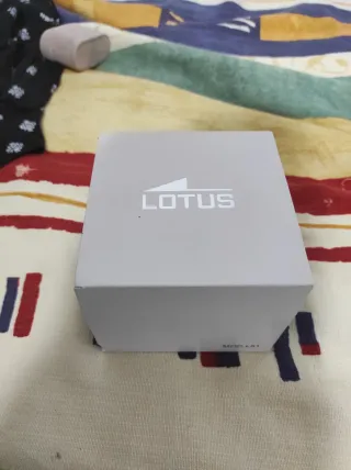 Reloj Lotus Cronógrafo Azul Negro