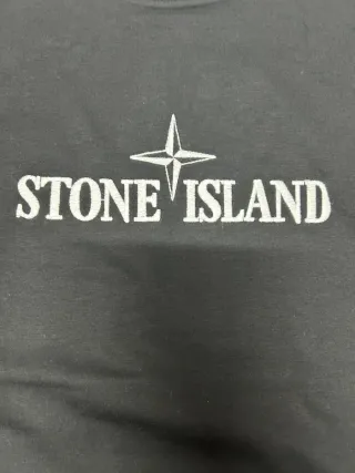 Felpa Stone Island Nera Uomo