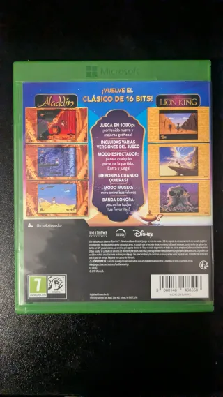 Disney Aladdin, El Rey León Classic Games Xbox One
