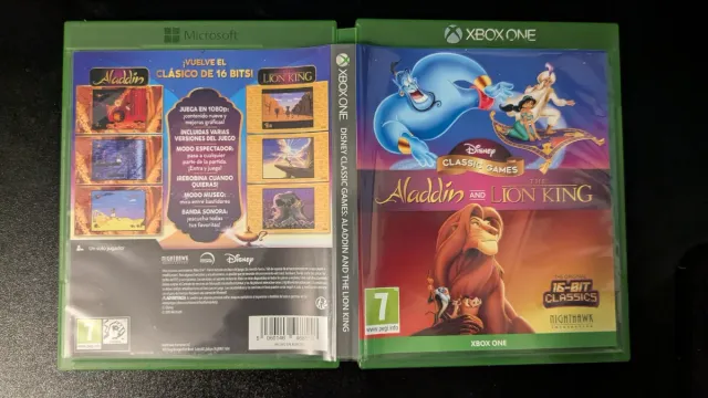 Disney Aladdin, El Rey León Classic Games Xbox One