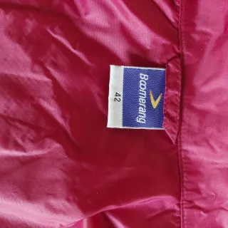 Chubasquero Boomerang Rojo Mujer