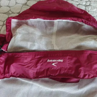 Chubasquero Boomerang Rojo Mujer