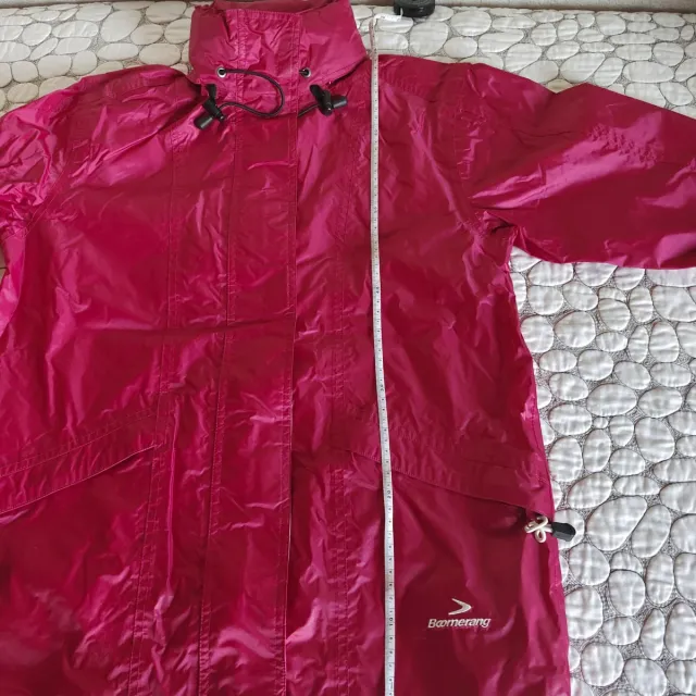 Chubasquero Boomerang Rojo Mujer