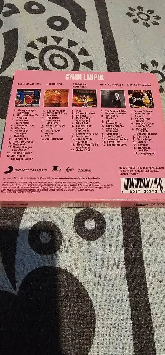 Cyndi Lauper 5 Álbumes Clásicos