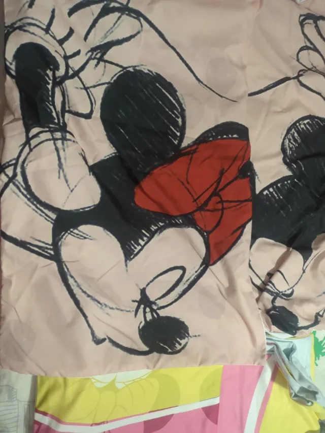Funda Nórdica Minnie y Mickey Cama 80-90