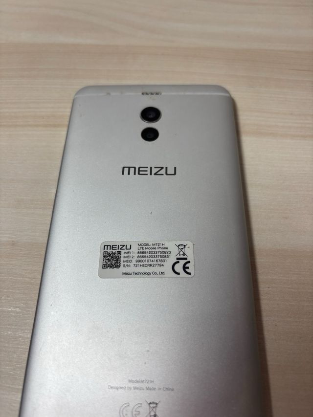 Teléfono Meizu M6 Note Plata