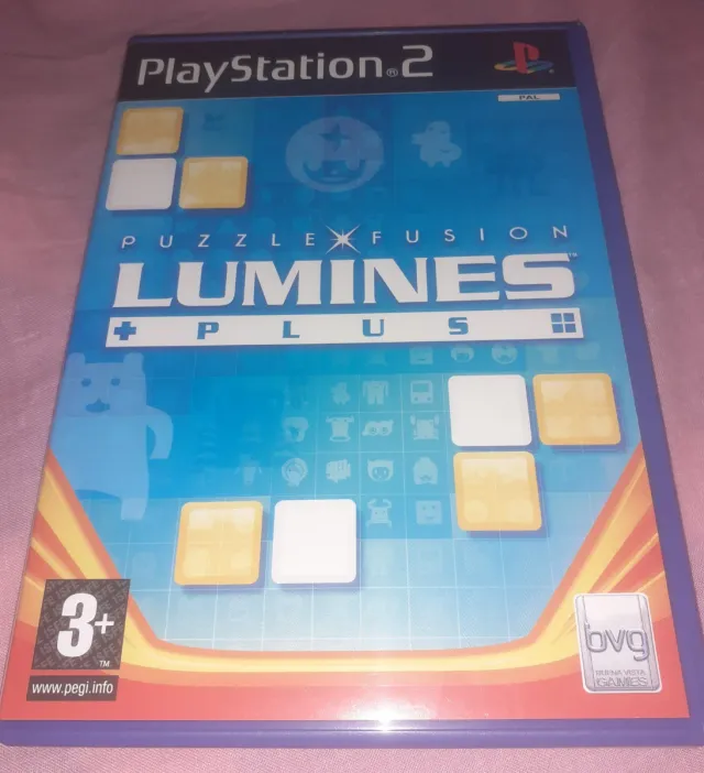 Lumines Plus Puzzle Fusión PS2