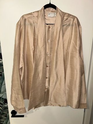 Camisa ASOS DESIGN con lazo