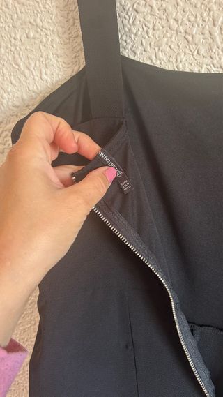 Mono negro tirante ancho