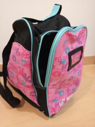 Bolsa para patines SFR graffiti rosa