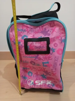 Bolsa para patines SFR graffiti rosa