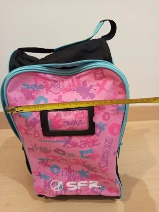 Bolsa para patines SFR graffiti rosa