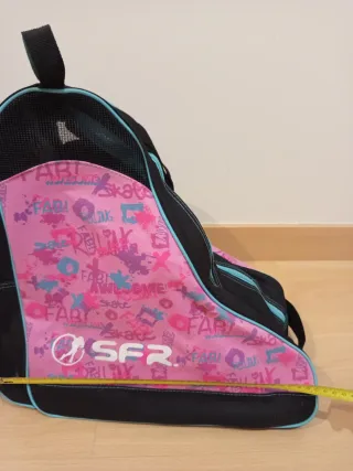 Bolsa para patines SFR graffiti rosa