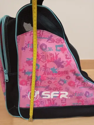 Bolsa para patines SFR graffiti rosa