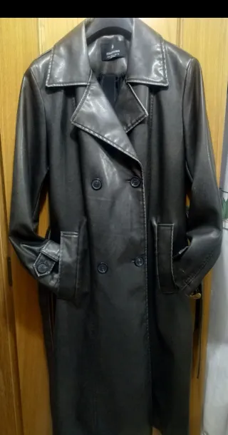 Abrigo largo Stradivarius, T- L