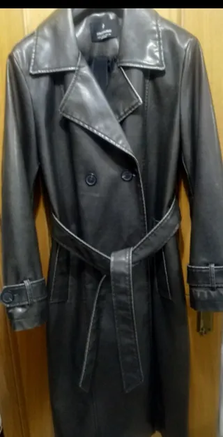 Abrigo largo Stradivarius, T- L