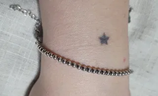 Pulsera San Saru Bolas Plata