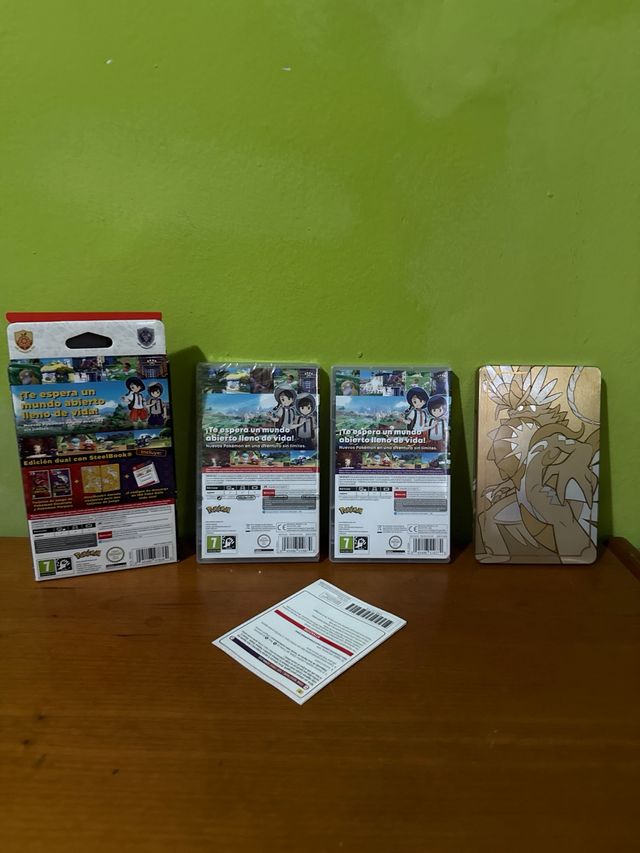 Pokemon Edición Dual Steelbook Nintendo Switch