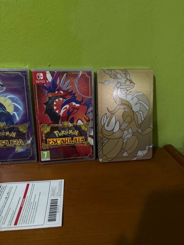 Pokemon Edición Dual Steelbook Nintendo Switch