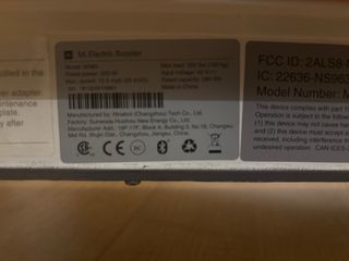 Patinete Eléctrico Xiaomi Mi Scooter M365 Blanco