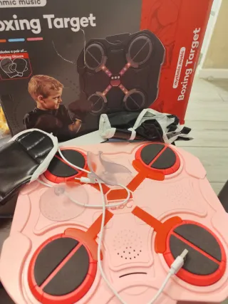 Máquina de boxeo rítmica para niños