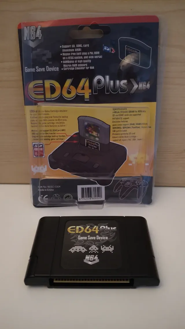 Nintendo 64 ED64 Plus