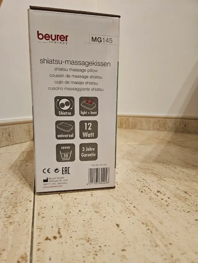 Cojín Masaje Beurer Shiatsu MG145