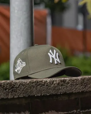 Gorra New York Yankees Verde Oliva