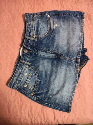 Falda short vaquera talla 36