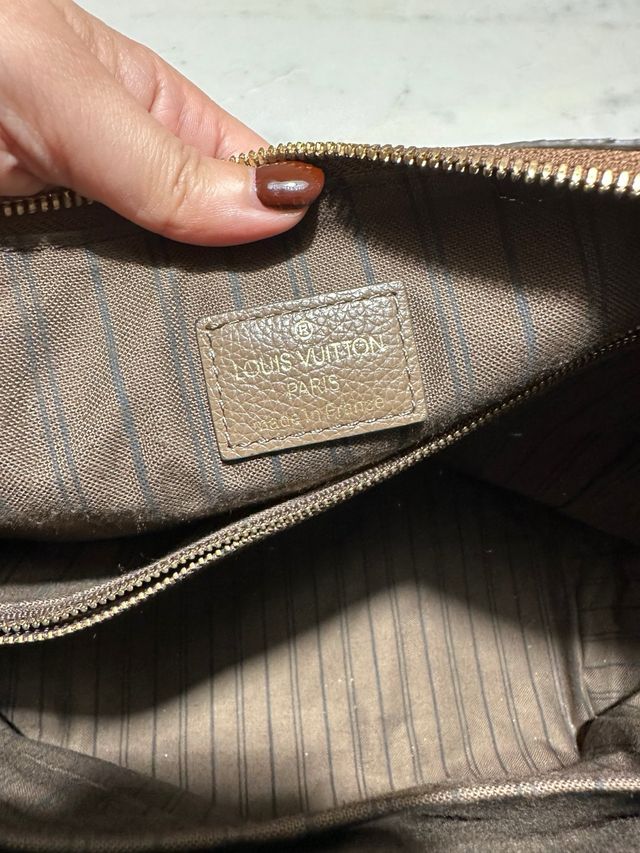 Bolso Louis Vuitton Marrón y Dorado