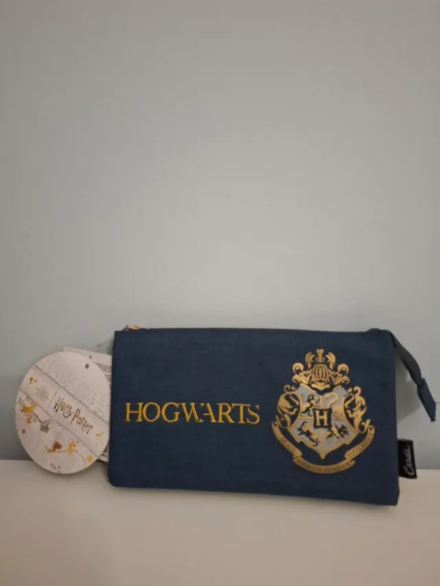Estuche Hogwarts Azul y Dorado Cerda