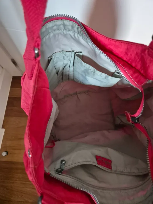 Bolso Kipling Rojo Mujer