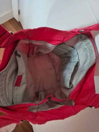 Bolso Kipling Rojo Mujer