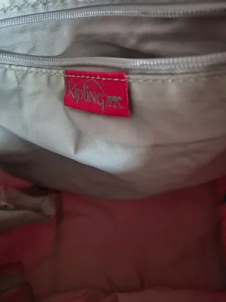 Bolso Kipling Rojo Mujer