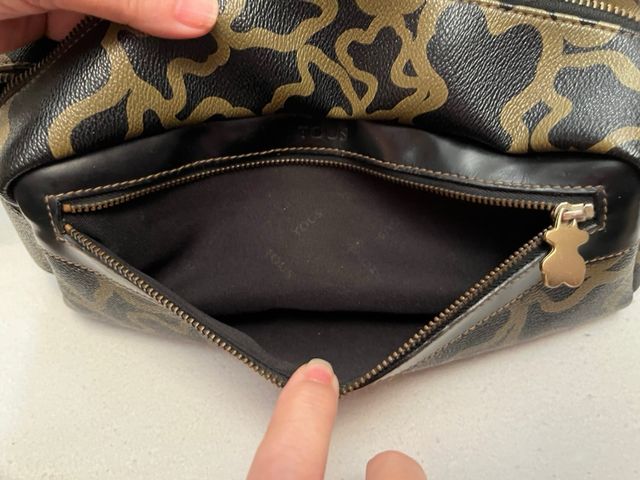 Neceser Tous Negro y Marrón Original