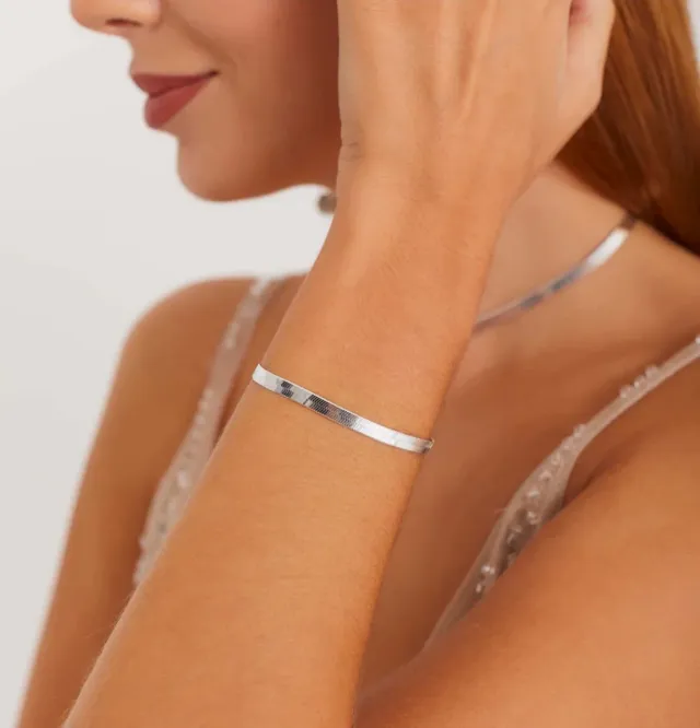 Pulsera Olata San Saru Plata