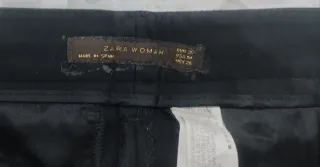 Pantalón Zara Mujer Negro