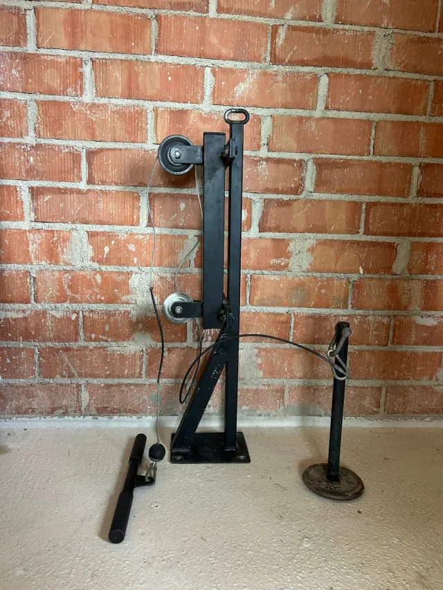 MAQUINA ESPALDA + TRICEPS HIERRO PERSONALIZADA