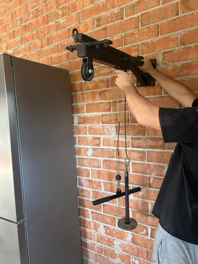 MAQUINA ESPALDA + TRICEPS HIERRO PERSONALIZADA