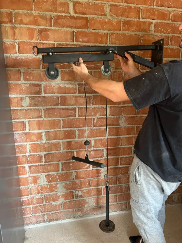 MAQUINA ESPALDA + TRICEPS HIERRO PERSONALIZADA