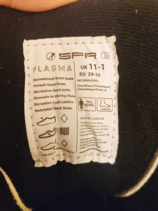 Patines SFR Plasma ajustables talla 29-33