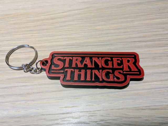 Llavero Stranger Things Impresión 3D