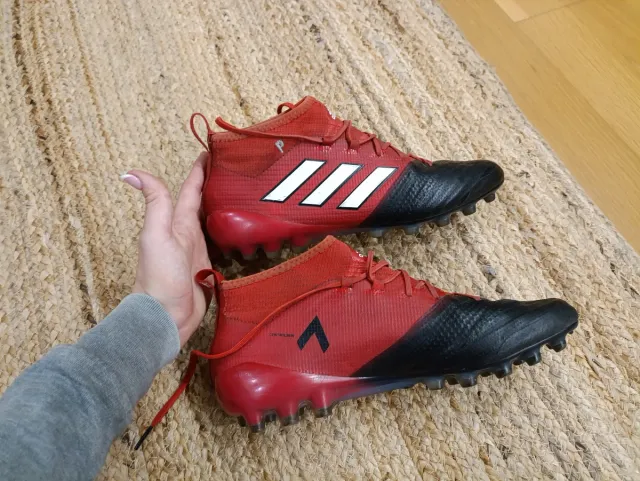 Adidas ACE 17.1 Primeknit AG Rojo y Negro