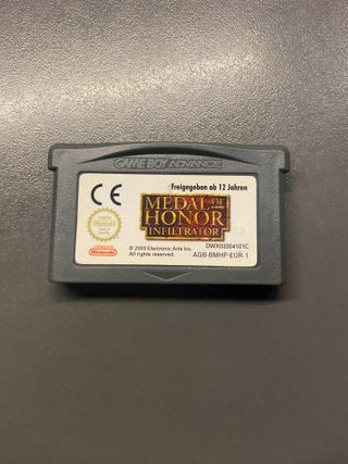 Medal Of Honor Infiltrator Game Boy